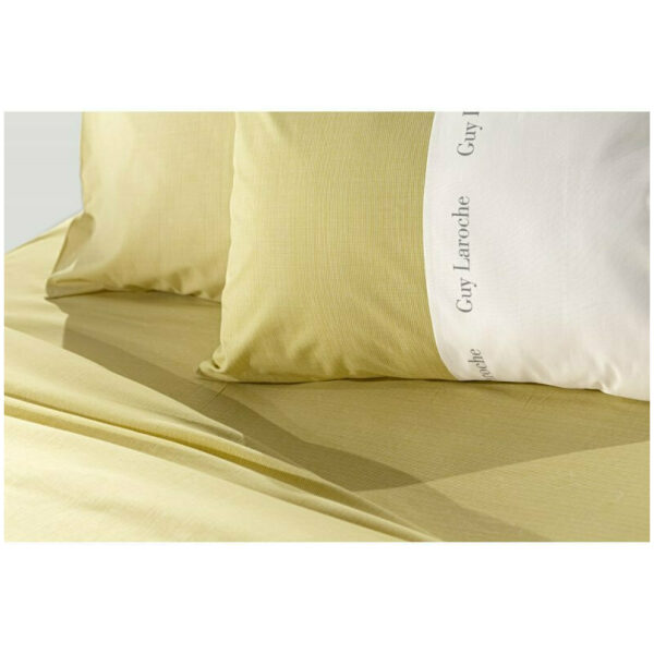 Set of extra double bed sheets 240×265 Guy Laroche Etoile Lime