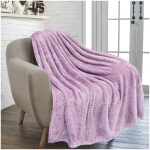 Κουβέρτα Flannel Ημίδιπλη 160×220 - Ροζ