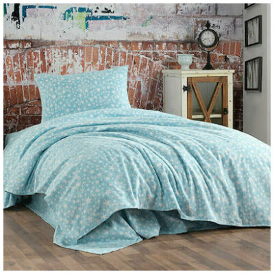 Bed sheet set 170×240 Beauty Home Art 1760 Ciel