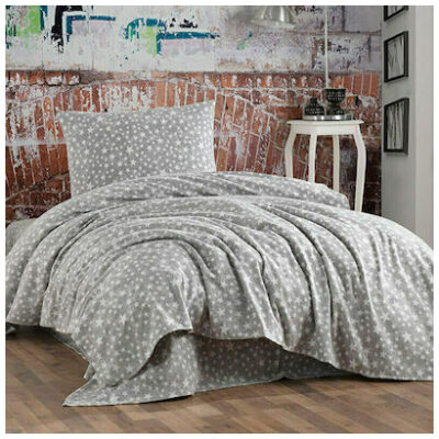 Bed sheet set 170x240 Beauty Home Art 1759 Grey