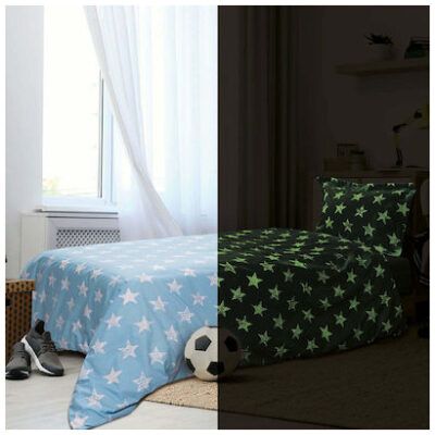 Bed sheet set - pillowcase 170x240 Beauty Home Gaspar Art 6160 Light blue