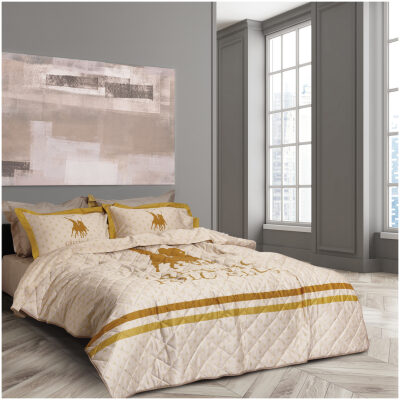 Set of double sheets 230x260 Greenwich Polo Club Queen 2032 - Beige