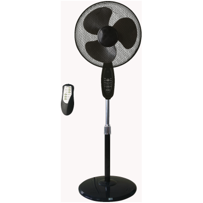 Floor fan 50watt diameter 40cm - Black