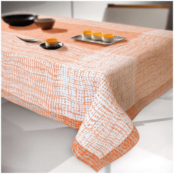 Tablecloth 145×145 Saint Clair 1027 Coral