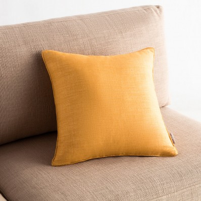 Decorative pillowcase 43×43 Gofis Home Chrome Mustard