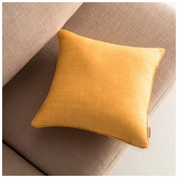 Decorative pillowcase 43×43 Gofis Home Chrome Mustard