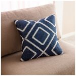 Decorative pillowcase 43×43 Gofis Home Fabio Blue Jean