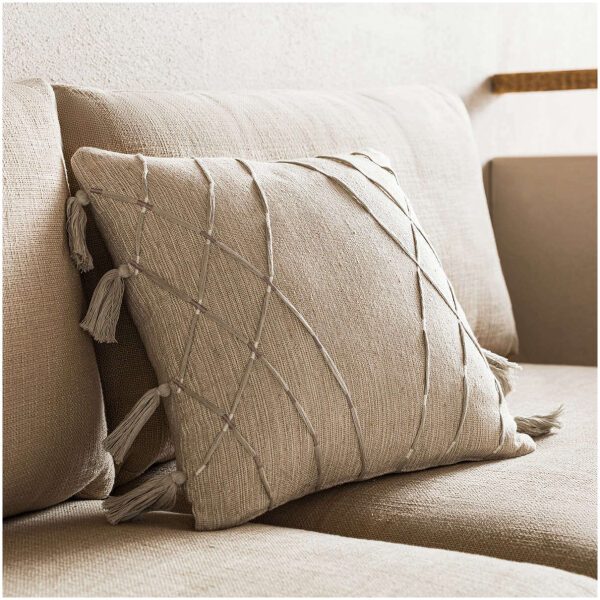 Decorative pillowcase 43×43 Gofis Home Sabi Grey