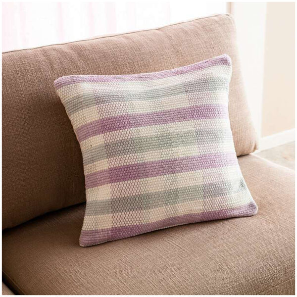 Decorative pillowcase 43×43 Gofis Home Tic Tac Toe Lilac