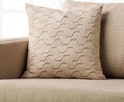 Decorative pillowcase 43×43 Gofis Home Wave Ecru