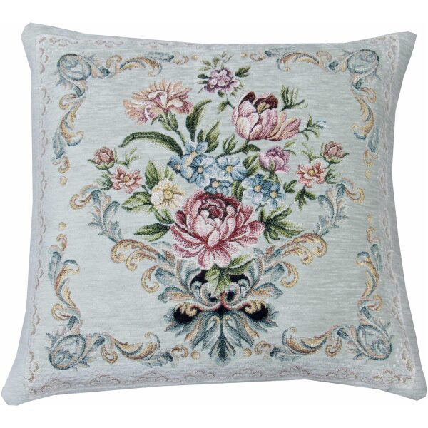 Decorative pillowcase 45×45 damascus velvet Mint