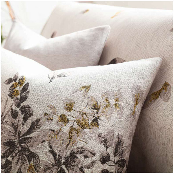 Decorative pillowcase 50×50 Gofis Home Ivy Beige Ocher