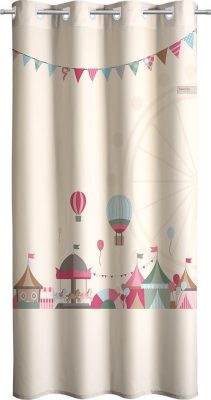 Curtain with eyelet rings 160×240 Saint Clair Rodeo Beige