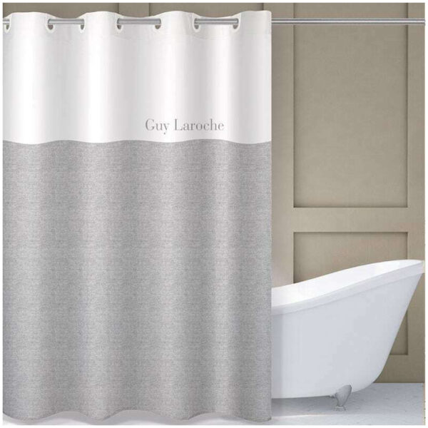 Bath curtain 180×190 Guy Laroche Finesse Grey