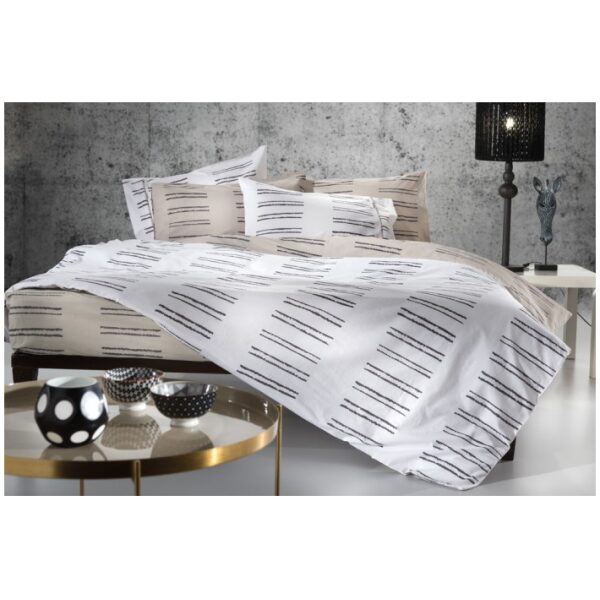 Bed sheet set 240 × 260 Guy Laroche Punta White Beige