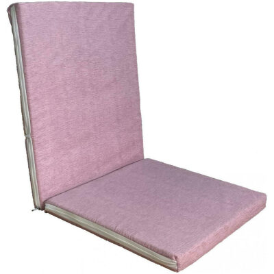 Μαξιλάρι καρέκλας με πλάτη 45x105x4 Linea Home Shade Πούδρα