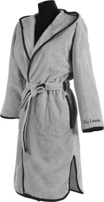 Hooded bathrobe Guy Laroche Comfy Smoke
