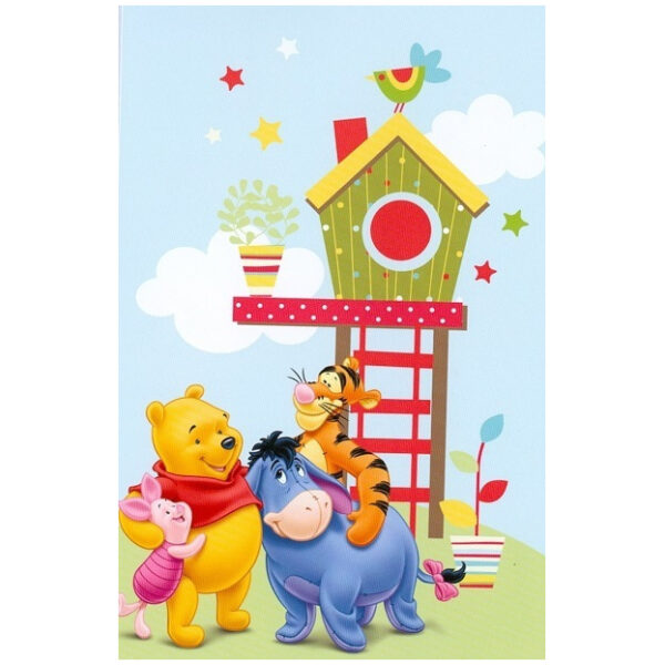 Παιδικό χαλί 140x200 Disney Baby Pooh 410 Πολύχρωμο