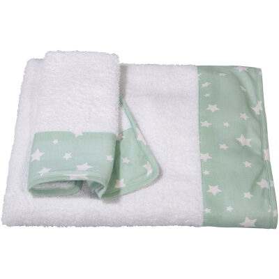 Set of baby towels Greenwich Polo Club 2920 Mint White