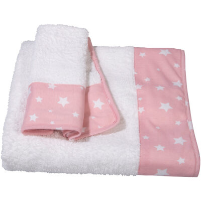 Set of baby towels Greenwich Polo Club 2921 Pink White