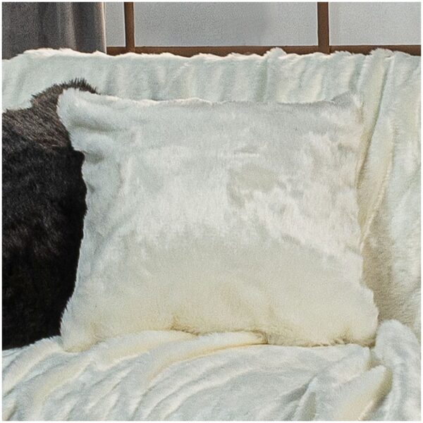 Decorative pillowcase 45×45 Teoran Pelt 23 White