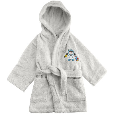 Baby bathrobe Beauty Home Art 5206 2-3 years old Grey
