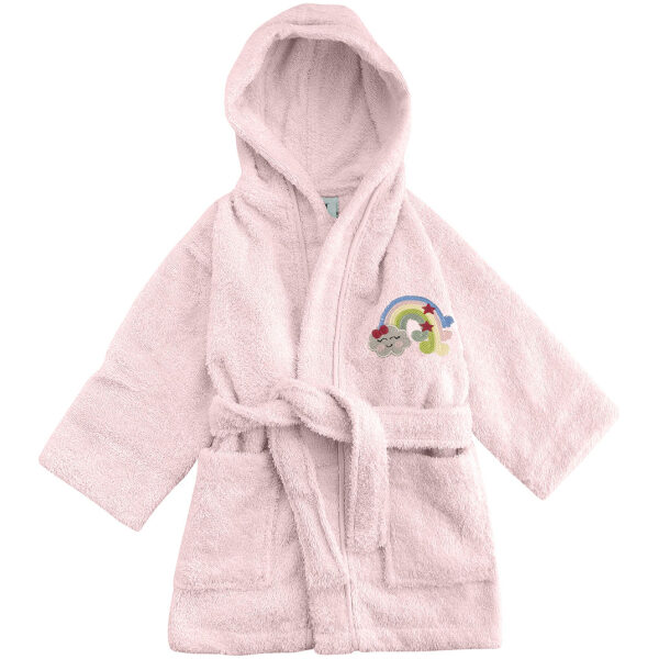 Baby bathrobe Beauty Home Art 5211 Pink