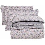 Extra double duvet cover set with 2 pillowcases Das Home 4780 Multicolor