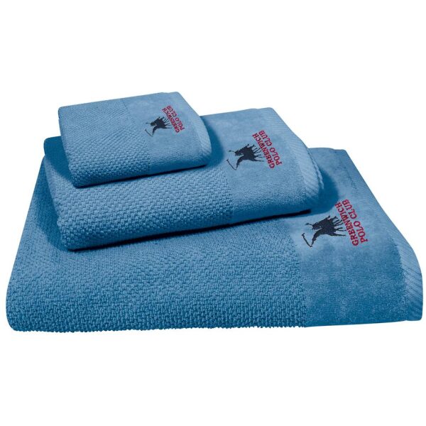 Set of towels 3pcs Greenwich Polo Club 2542 Light blue