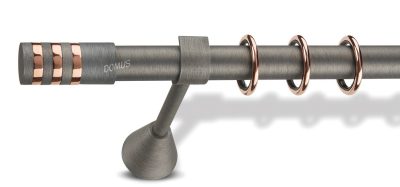 Metal curtain rod Chic 3015 Φ25 Domus Industrial Copper