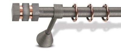 Metal curtain rod Chic 3016 Φ25 Domus Industrial Copper