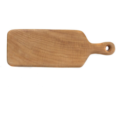 Kev Chopping Board Small (38x12x1.5cm) από ξύλο teak. Κάθε ένα από αυτά τα χειροποίητα διακοσμητικά έχει μοναδική εικόνα και από τεμάχιο σε τεμάχιο θα υπάρχουν διαφορές. Η φωτογραφία