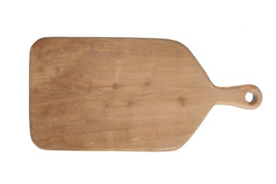 Kev Chopping Board Big (42x20x1.5cm) από ξύλο teak. Κάθε ένα από αυτά τα χειροποίητα διακοσμητικά έχει μοναδική εικόνα και από τεμάχιο σε τεμάχιο θα υπάρχουν διαφορές. Η φωτογραφία