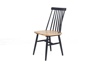 Καρέκλα τραπεζαρίας Kristie (42x52x87cm) από rubberwood (ξύλο από δέντρο καουτσούκ) σε σκούρο μπλε χρώμα με φυσικό κάθισμα. Χρειάζεται συναρμολόγηση. Συσκευασία 1 δέμα οι 2 καρέκλες.