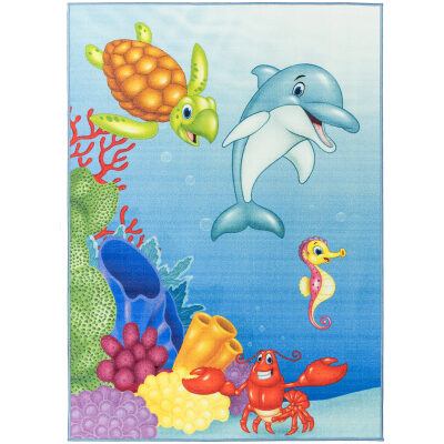 Nikotex Carpets Παιδικό Χαλί Aegean. Διαθέσιμο σε διαστάσεις 120x160, 133x190, 160x240. Χρώμα: πολύχρωμο. Υλικό: 100% PP.