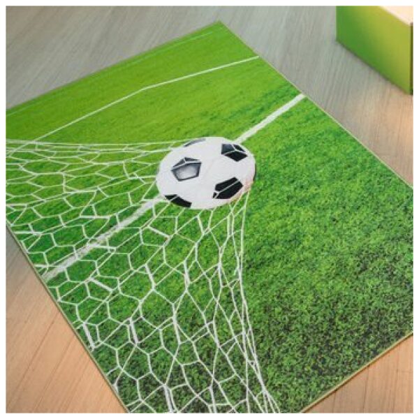 Nikotex Carpets Παιδικό Χαλί Football. Διαθέσιμο σε διαστάσεις 120x160, 133x190, 160x240. Χρώμα: πολύχρωμο. Υλικό: 100% PP.