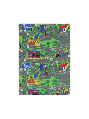 Nikotex Carpets Παιδικό Χαλί Citylife. Διαθέσιμο σε διαστάσεις 120x160, 133x190, 160x240. Χρώμα: πολύχρωμο. Υλικό: 100% PP.