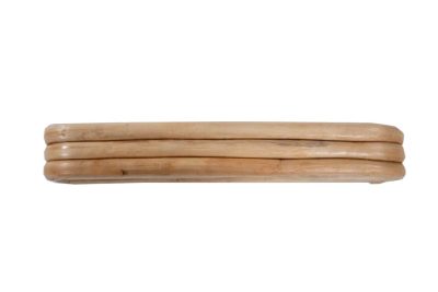 Διακοσμητικό Ράφι Emma M (80x19x6.50cm) από ξύλο rattan σε φυσικό χρώμα. Συσκευασία 1 δέμα ανά τεμάχιο.