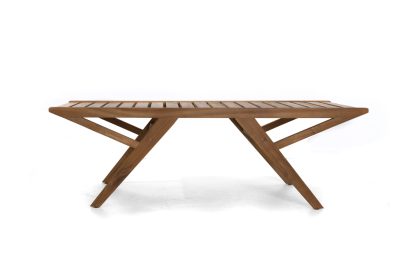 Τραπέζι Καθιστικού Verona (120x60x40cm) από ξύλο ακακίας. Κατάλληλο και για εξωτερικό χώρο. Συσκευασία 1 δέμα ανά τεμάχιο.