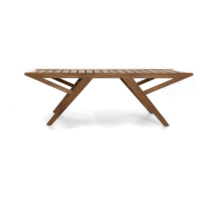 Τραπέζι Καθιστικού Verona (120x60x40cm) από ξύλο ακακίας. Κατάλληλο και για εξωτερικό χώρο. Συσκευασία 1 δέμα ανά τεμάχιο.